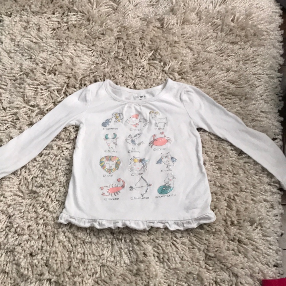 Carters size 2T long sleeve shirt